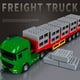 thumbnail image 4 of Large Transport Vehicle Toy Children's Simulation Trailer Model Container Truck Boys' Vegetable Fruit And Beverage Transport Vehicle, 4 of 7