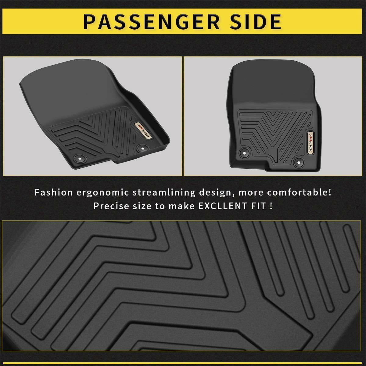 RVNI Floor Mats For 2017-2023 2024 Mazda CX-5 All Weather Liners Full Rubber Front and Rear 3-Piece Set