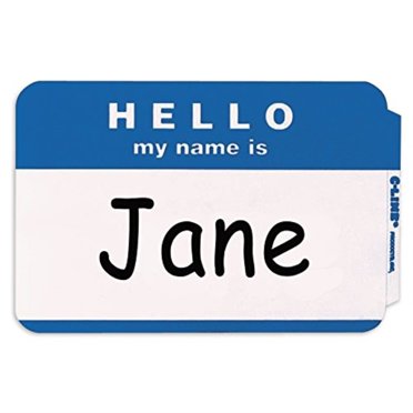 Chartpak Light Blue Hello My Name Is Badges Walmart Com Chartpak Light Blue Hello My Name Is Badges Walmart Com