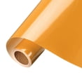 thumbnail image 1 of Vinilo de Transferencia de Calor Amarillo Uxcell, Rollo de Vinilo de 10 Pulgadas x 8 pies, 1 of 6