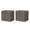 Gray, variant on Nihsuao 31-Gallon Outdoor Deck Box, Resin Woven-Pattern Storage Box with Seat, Waterproof and UV Resistant for Garden Tools, Supplies, Toys, Black