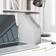 thumbnail image 1 of OULII 1Pack Retractable Plastic File Organizer For Office Supplies And University Essentials 12.69X10.02X0.79in, 1 of 8