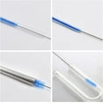 thumbnail image 4 of Straw Cleaner Brush Kit – Superior 10” Long Stainless Steel with 10mm Nylon Bristles for Glass Bottle Water Pipe Tube Metal Straws Cups Hose Cleaning Durable & Never Rust (Blue), 4 of 5