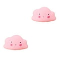 thumbnail image 3 of Transemion Children Cartoon LED Night Light Bedroom Moon Star Shape Table Lamp For Kids pink cloud 2Set, 3 of 6