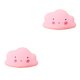 thumbnail image 1 of sweethay Cute Smiley Clouds Stars Moon Appease Glow Night Light Luz de alimentación Bebé Juguete para dormir Niños Regalos de Navidad para Type2 NO2, 1 of 6