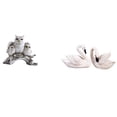 thumbnail image 1 of Figuras Modernas De Búho Y Cisne, Esculturas De Resina Para Mesa, Decoración De Sala De Estar, Oficina, Dormitorio, Armario, Mesita De Noche, Hogar, Navidad., 1 of 8