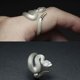 thumbnail image 2 of Anillo de serpiente para hombres y mujeres, anillo de envoltura de dedo completo, anillos punk de motociclista llamativos, 2 of 5