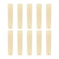 thumbnail image 2 of 10 Pack 3.07x0.86in Soprano Saxophone Reeds, Versatile Rich Sound Sax Reeds with Plastic Case for Soprano Saxophone Beginner and Player Performance, 2 of 7