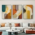 thumbnail image 2 of 3pcs, Luxury Abstract Animal Canvas Wall Art for Living Room and Porch Decor -Frameless, 2 of 4