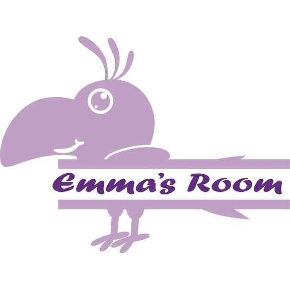 Wall Decal Birds Nest Bird Wings Cute Zoo Africa Lion Safari Jungle Endangered Species Tiger Wilderness Holiday Gift Ideas Sticker - Size: 22 Inches X 36 Inches