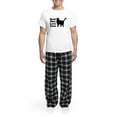 thumbnail image 5 of CafePress - Real Men Love Cats Men's Light Pajamas - Men's Light Loose Fit Cotton Pajama Set, 5 of 7
