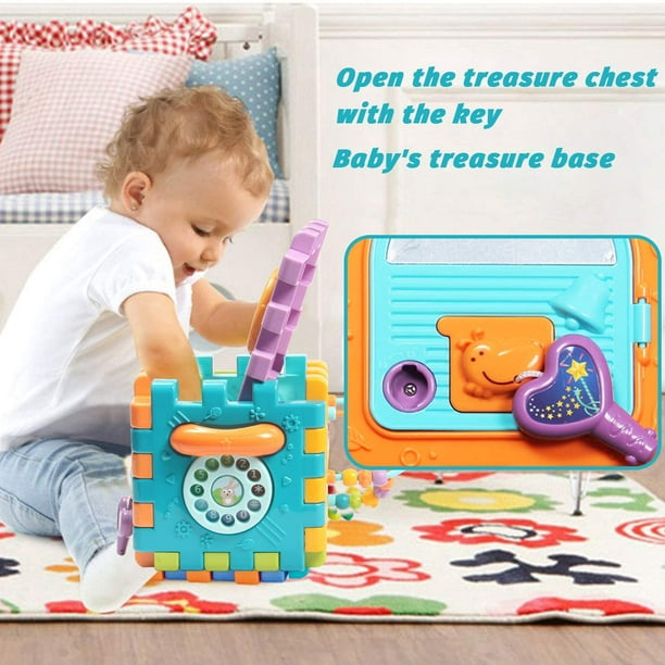 Cube d'activités pour bébé - Jouet musical assorti pour tout