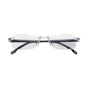 Hearth & Gear Frameless Reading Glasses For Middle And Elderly People High Definition Blue Light Fashionable Lightweight Reading Glasses For Men And Women Can Am Goggles Toddler Dirt Bike Gear Swedes