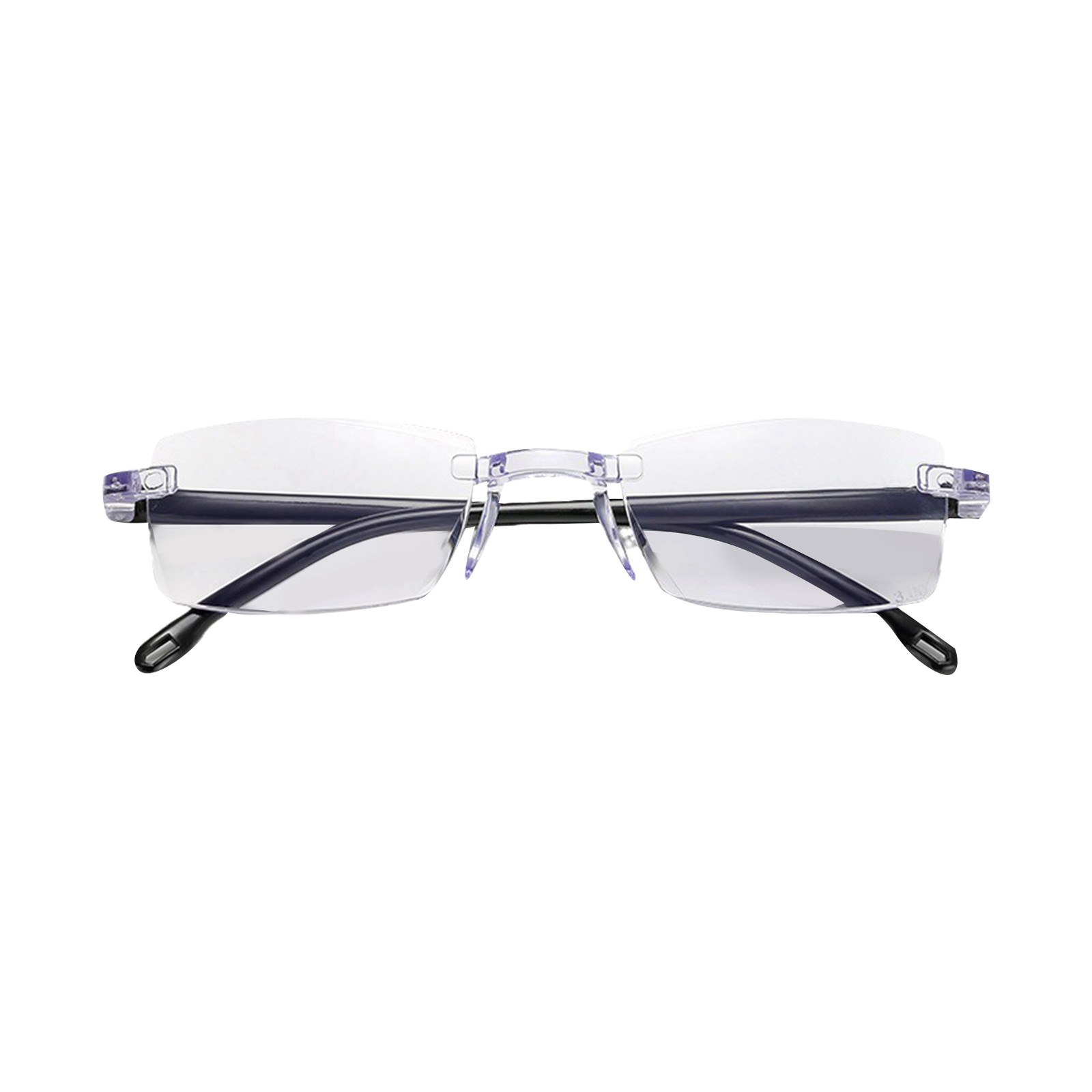 Women's Cat Eye Reading Glasses With Blue Light Blocking - Large Frame, Fashion