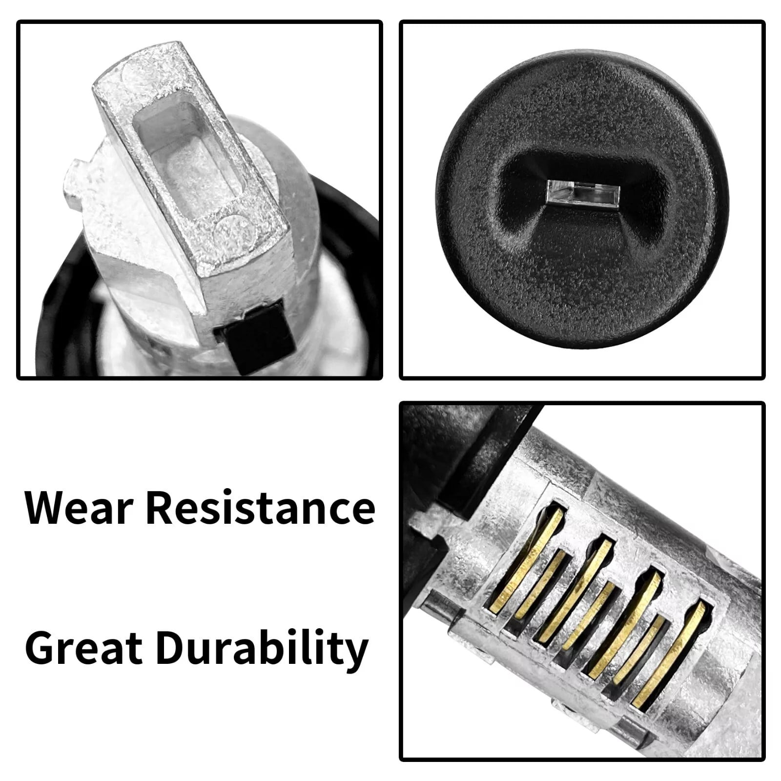 GUYUTING Premium Ignition Switch with 3 Keys for Chevy Silverado 07-13, for GMC Sierra Yukon, for Cadillac Escalade, Replaces OEM Numbers