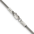 thumbnail image 3 of 925 Sterling Silver Fancy Chain Styles Necklace 2 mm Corona 16 inch, 3 of 4