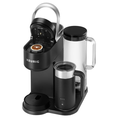 Keurig - K-Cafe SMART Single-Serve Coffee Maker and Latte Machine with WiFi Compatibility - Black