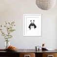 thumbnail image 3 of Bad Panda, Animals Framed Art Print Wall Art by Balazs Solti Sold by ArtCom, 3 of 5
