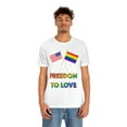thumbnail image 4 of Freedom to Love | LGBT 4th of July Shirt | Independence Day Tee | USA Pride, 4 of 8