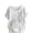 White, variant on Womens Short Sleeve Shirts Sunflower Print Tops Round Neck Casual Summer Tops Loose Fit Tunic Blouse Camisetas Para Mujer