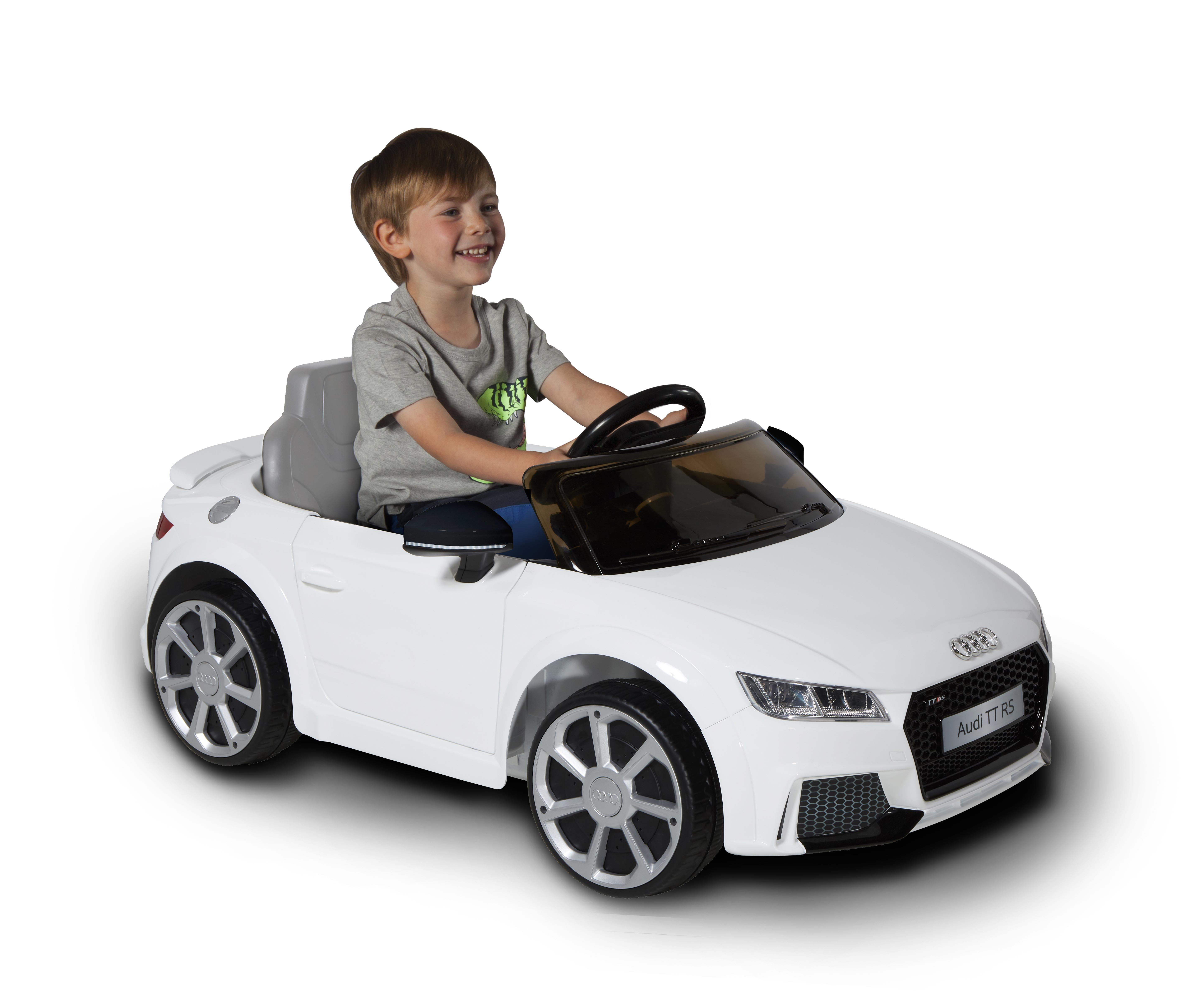 6V Audi TT RS Powered Ride-On Toy for 