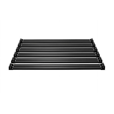 TeraFlex 4722060 Nebo Roof Rack 6-Piece Cargo Slat Kit Black for 2007-18 Jeep JK