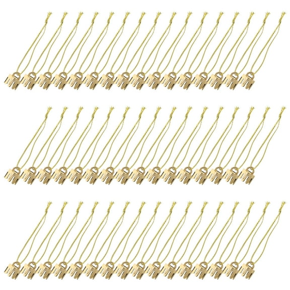 LOLIPPYY 1000Pcs Finish Plastic Ornament Caps Replacement for Christmas Holiday Decoration Crafts