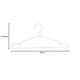 thumbnail image 3 of Amazon Basics - Ganchos de acero inoxidable para ropa, paquete de 50, 3 of 7
