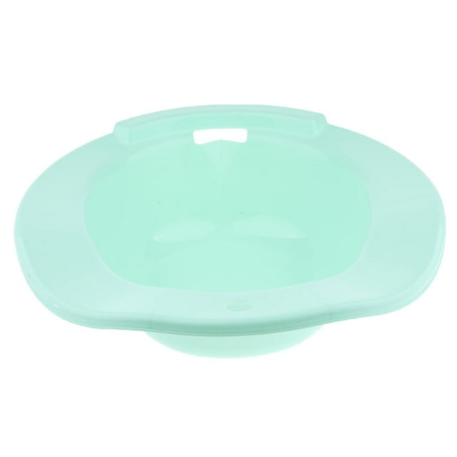 Milaget Sitz Bath Tub Hip Basin Women Hemorrhoids Patients Avoid Squating Green