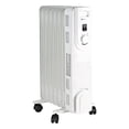 thumbnail image 1 of Comfort Zone Portable Electric Silent Operation Oil Filled Home Radiator Heater, 1 of 1