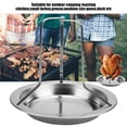 thumbnail image 3 of 1Pc Stainless Steel Upright Roast Chicken Holder Roaster Rack Barbecue Grilling BBQ Tools, 3 of 7