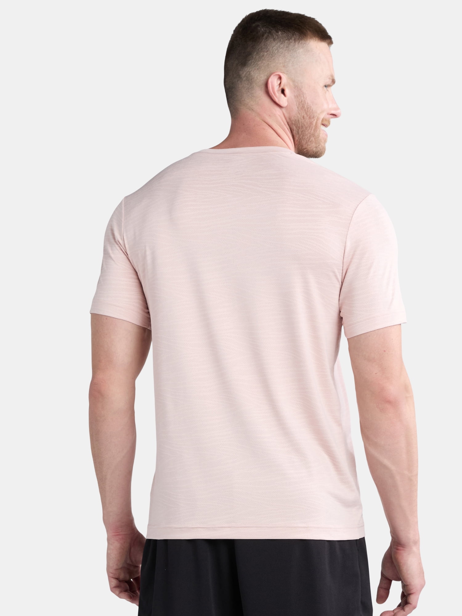Athletic Works Men’s Camo Mesh Performance Tee with Short Sleeves, Size S-3XL