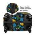 thumbnail image 5 of Wukai Sunflowers And Blue Flower Elastic Luggage Cover: Personalized Protection for Your Suitcase - Fits 19~29-inch, Washable & Durable Travel Companion-, 5 of 8