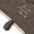 thumbnail image 4 of Best Pet Supplies Double Sided Dog Crate Mat, Medium, Brown Linen, 4 of 4