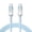 Blue, variant on Ice Crystal USB C Charging Cable 60W Fast Charging Power Supply Cord Support 480Mbps Data Transmission for Phones
