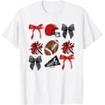 thumbnail image 1 of Cheer Coquette Bow - Camiseta de fútbol americano para otoño y Acción de Gracias, 1 of 2