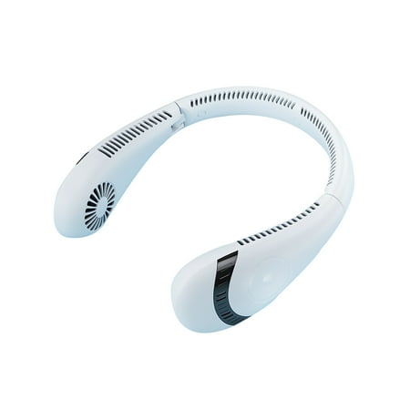 

Okwish Touchable Usb Rechargeable Leafless Hanging Fans Air Cooler Cooling 3000Mah Foldable Fan