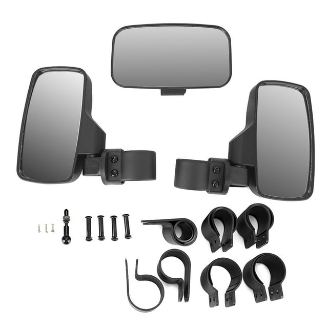 Rétroviseur d'Aile, Rétroviseur Latéral Central pour Moto UTV ATV, Rétroviseur de Moto, Valeur Exceptionnelle