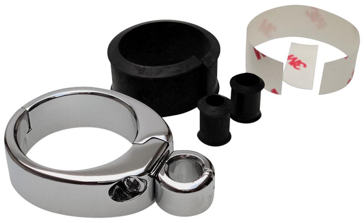 Motion Pro Single Throttle/Clutch Cable Clamp 1.25"1.5" Chrome (11