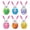 Multicolor, variant on Inflatable Easter Eggs, Easter Decorations Easter Balloons Decor Outdoor Indoor Blow up Bunny, Colorful Decor PVC Ornaments for Lawn Garden Party Yellow