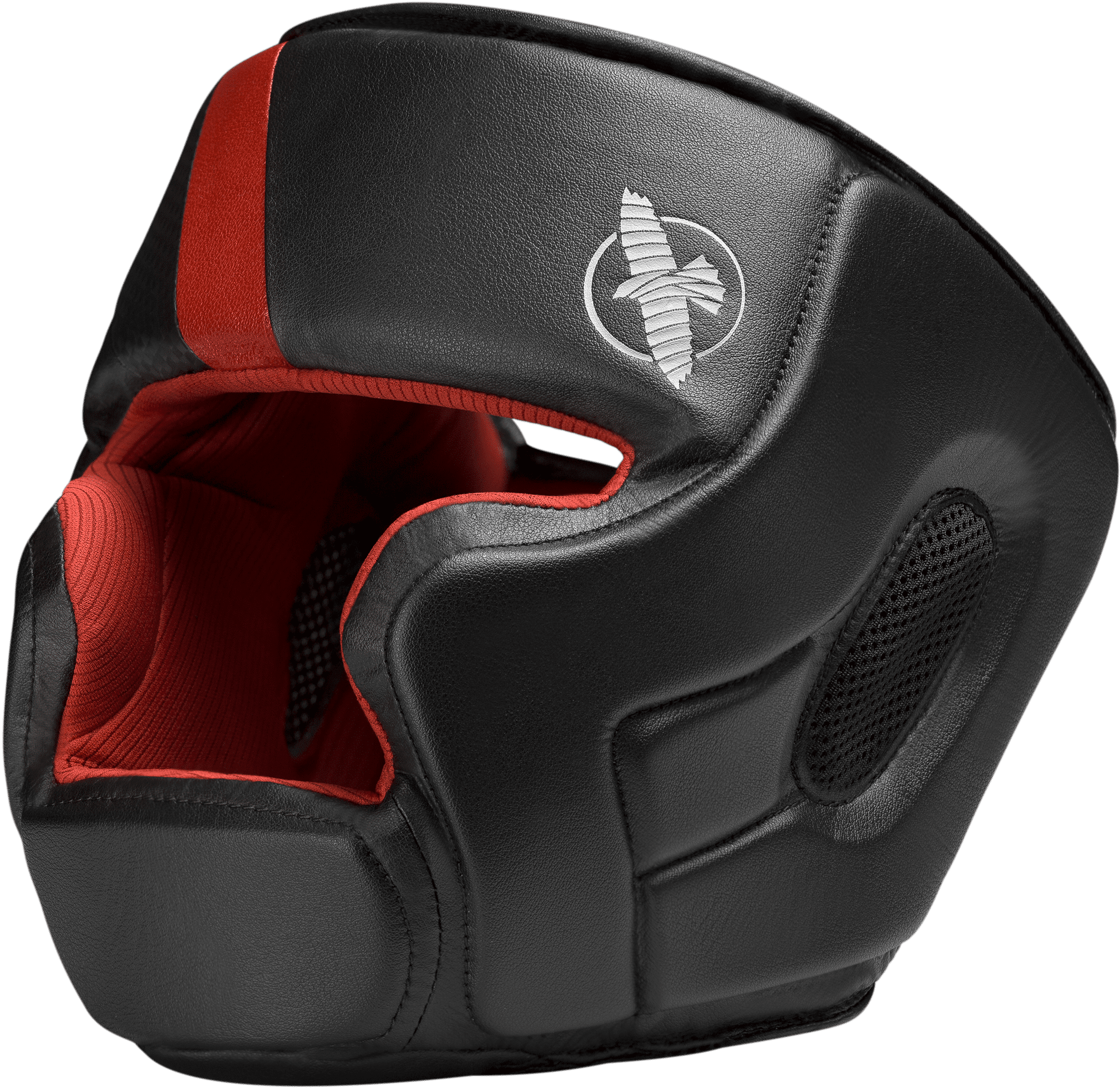 Hayabusa T3 Full Face TCross Hook and Loop Vylar MMA Headgear Black