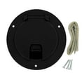 thumbnail image 2 of Valterra A10-2135BKVP Large Round Cable Hatch - Black, 2 of 4