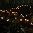 thumbnail image 2 of LINLIN Solar Garden Light, 8 LED Solar Swaying bee Firefly Light in The Wind, 2 Modes, Outdoor Waterproof Decorative Solar Light for Courtyard Terrace, Pedestrian Path, Lawn, Warm White, 2 of 8