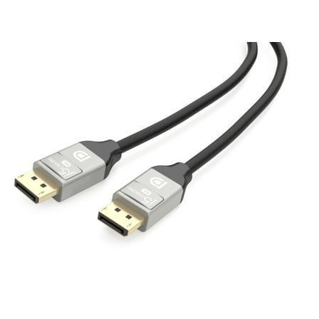 j5create, 8K @ 60 Hz / 4K @ 120 Hz, 32.4Gbps DisplayPort Cable for TVs, laptops, monitors, graphic cards, 6.6 ft, JDC43