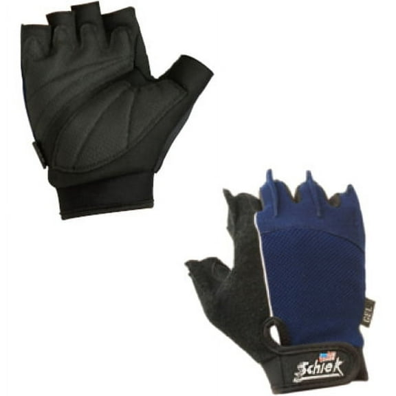 Schiek Sports Model 510 Cross Training Fitness Gloves - Medium - Black/Blue