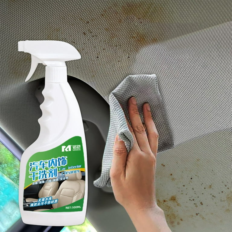 Qepwscx 500ml Sofa Car Headliner Seat Cleaner Super Cleaner Effective Car  Interior Cleaner Leather Car Seat Cleaner Stain Remover for Carpet,  Upholstery, Fabric 