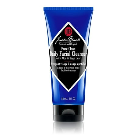 Jack Black Pure Clean Daily Facial Cleanser, Face Wash for Men, 3 Oz