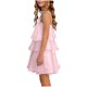 thumbnail image 4 of Vestido de Fiesta de Navidad de las Niñas sin Mangas Multi-Capa Princesa Vestido Largo para Niños Material Suave Lindo Cómodo para Dormir Ocio Diario Gran Regalo, 4 of 4