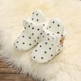 thumbnail image 3 of Actoyo Infant Boots Winter Baby Girl Boy Shoes Soft Sole Anti-Slip Toddler Snow Warm Prewalker Newborn Boots White 12-18 Months, 3 of 12