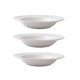 thumbnail image 1 of Mejor set de platos blancos occidentales de 3 – Platos de pasta y filetes ABS resistentes al calor para cenar en casa al estilo restaurante, 1 of 3